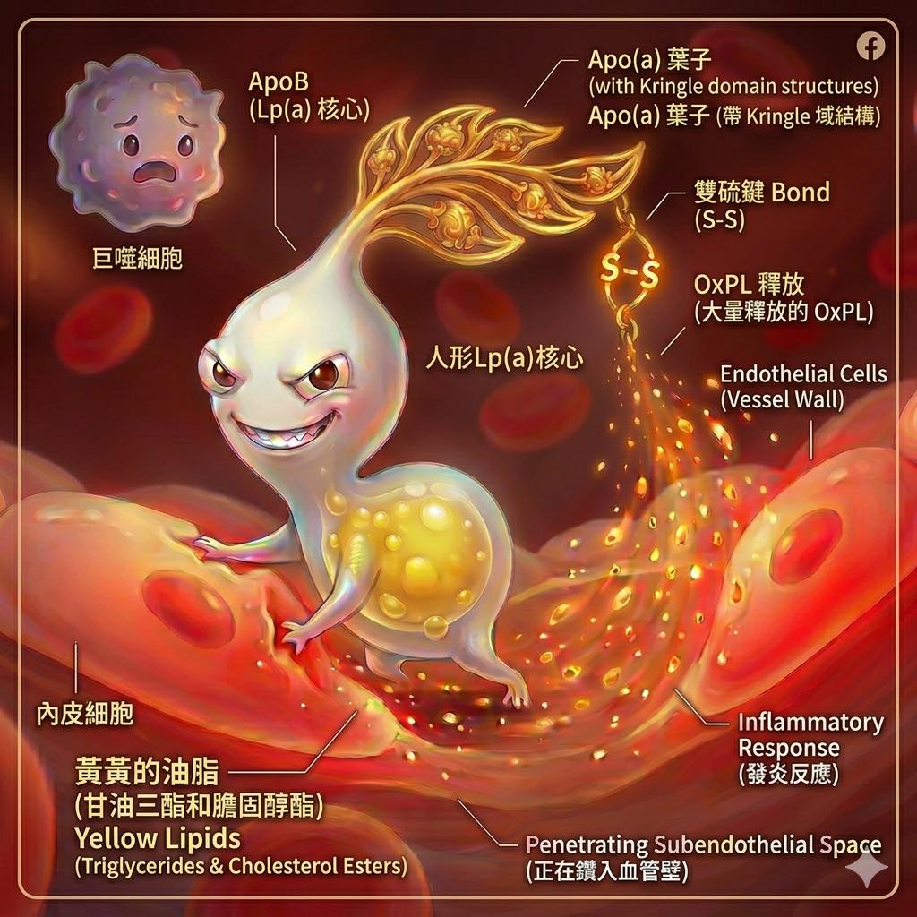 最近預防醫學裡最夯的話題之一非這隻Lp(a)莫屬了～